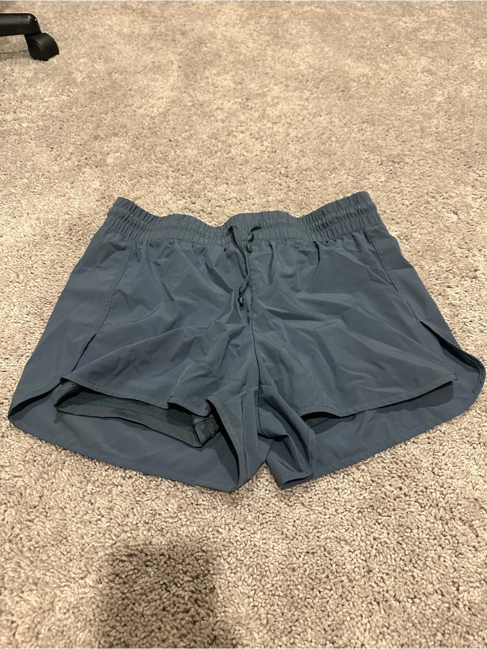 Women’s Athletic Shorts in Slate Blue - Lightweight Performance